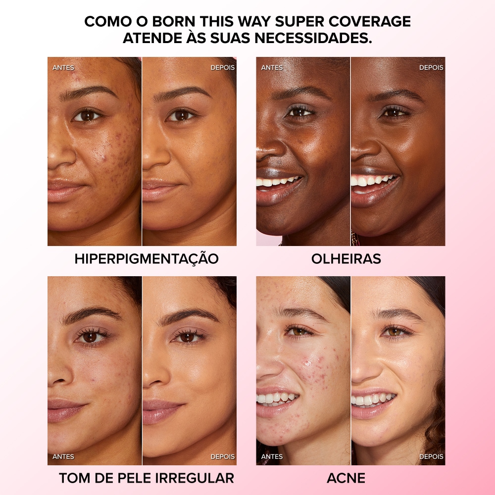 Corretivo Líquido Born This Way Super Coverage, Snow, 13.5ml