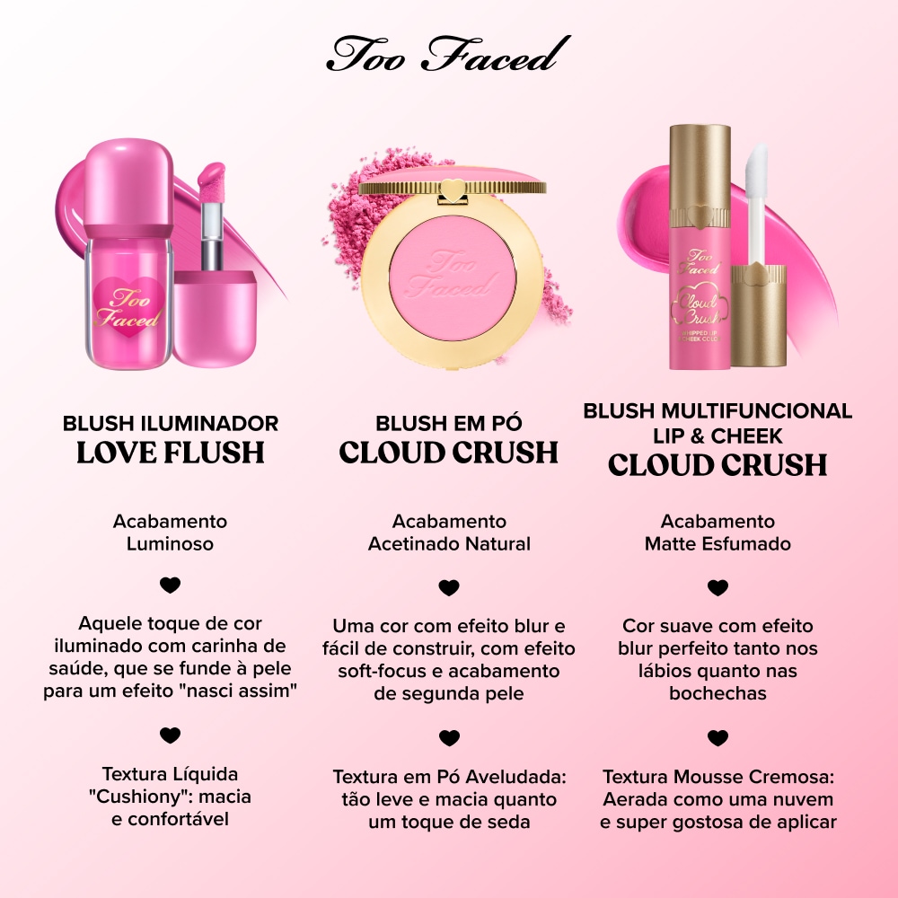 Blush Iluminador Love Flush, At First Sight, 6ml