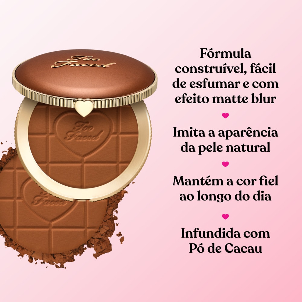 Bronzeador em Pó Matte Chocolate Soleil, Chocolate Toffee, 8g