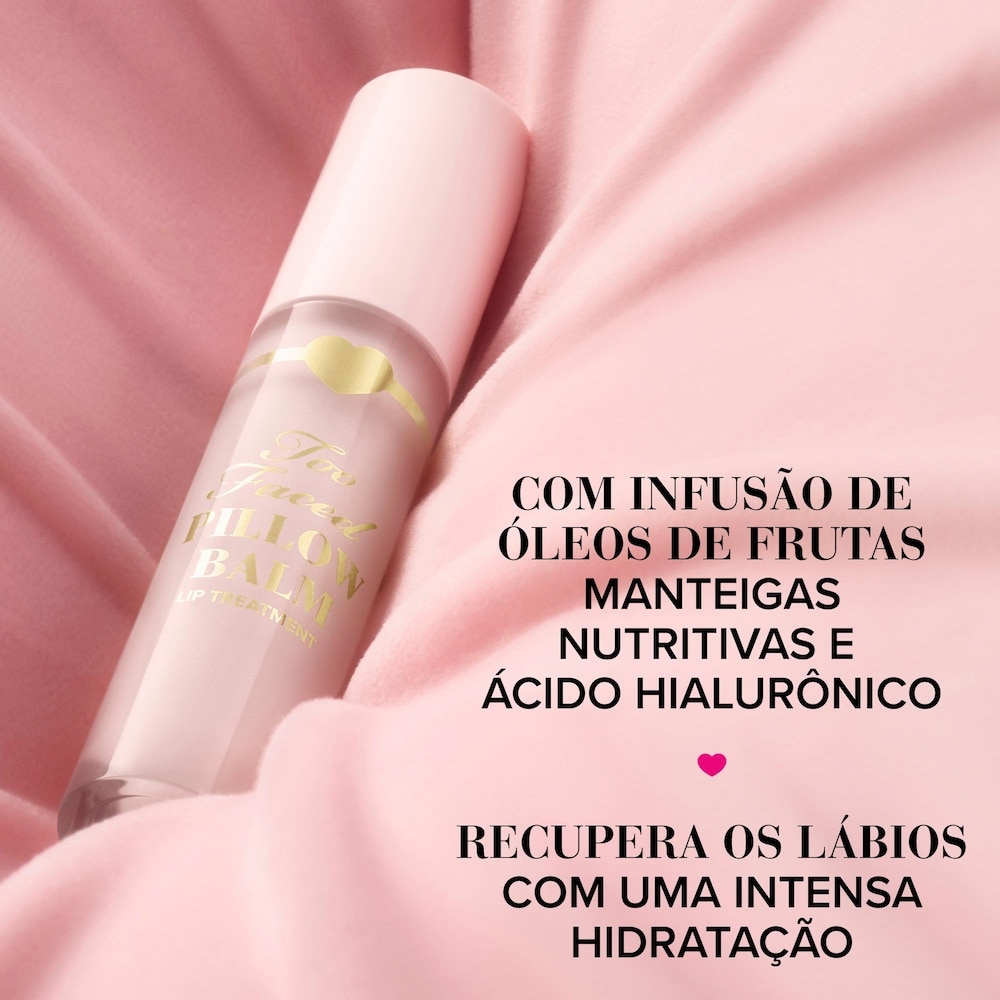 Hidratante e Tratamento Labial Pillow Balm, Hot Cocoa Kiss, 6ml