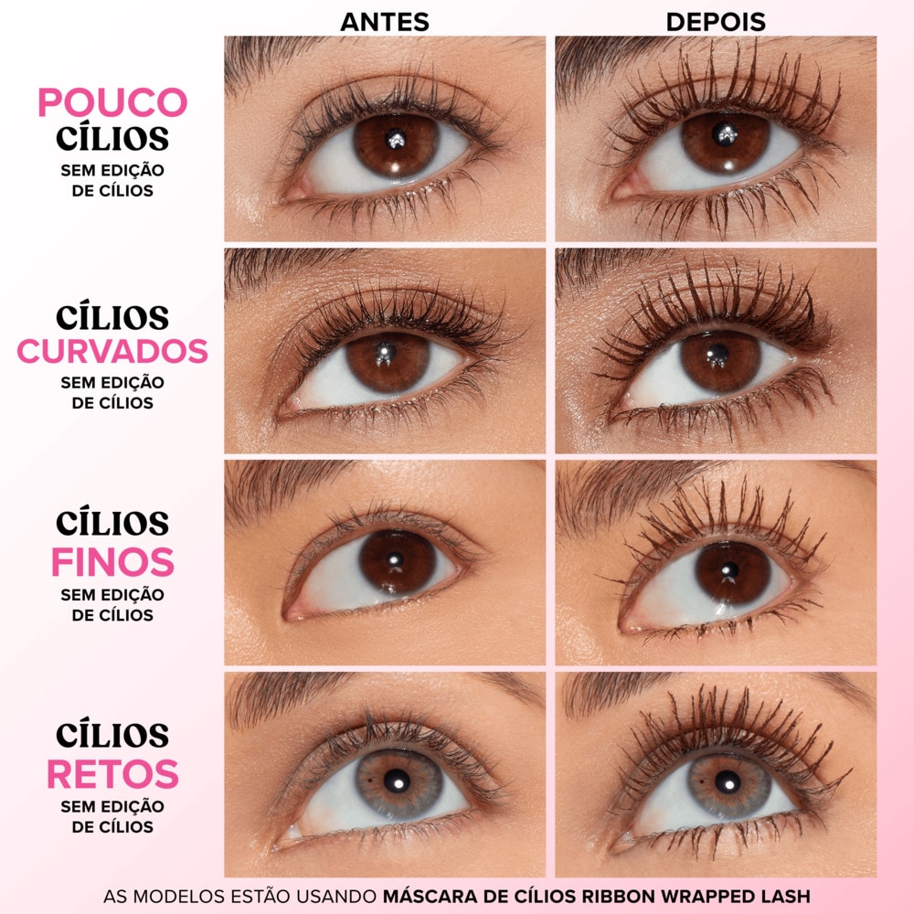 Máscara de Cílios Ribbon Wrapped Lash, Chocolate, 8ml