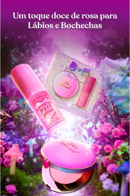 Kit Lip Oil Gloss Kissing Jelly e Blush em Pó Cloud Crush - Edição Limitada