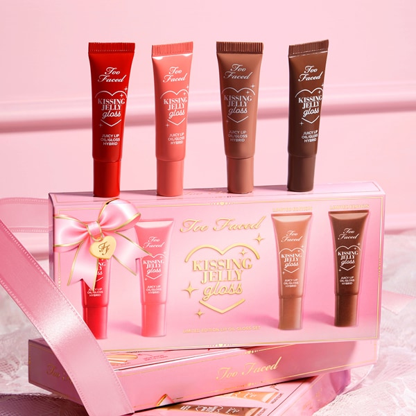 Kissing Jelly Lip Oil Gloss Collection Holiday 2026, NET WT. 0.68 OZ. / 20.0 mL